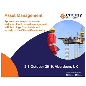 Energy Institute Media Partner for Asset Management Conference